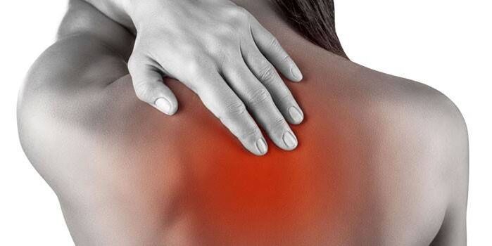 Sakit belakang dengan osteochondrosis dada